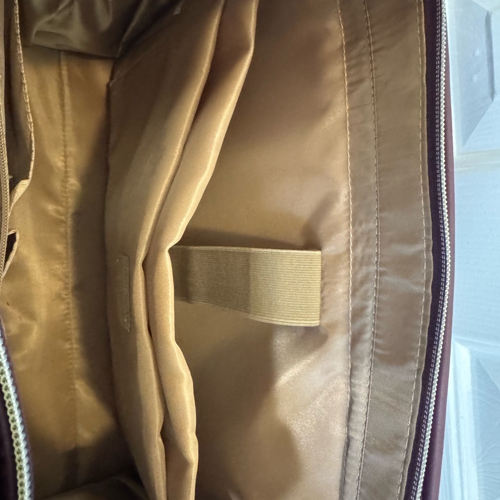 Lovevook Purple Quilted waterproof Laptop Bag with Structured Handles - Picture 8 of 16